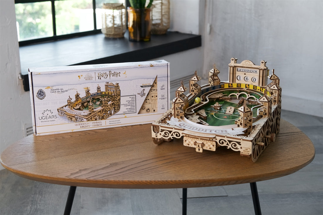 Unleash the magic: family bonding with the Ugears Quidditch™ Pinball