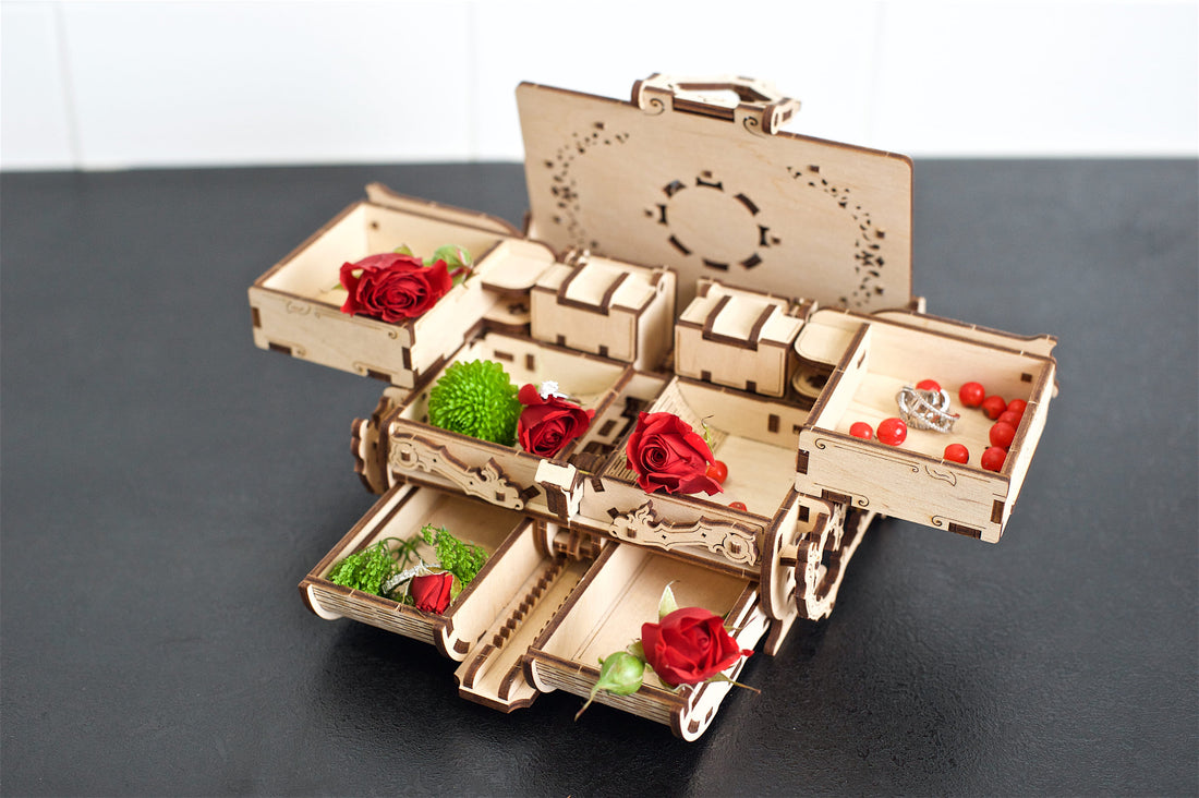 Spring decorating ideas to refresh your home with Ugears 3D wooden puzzles