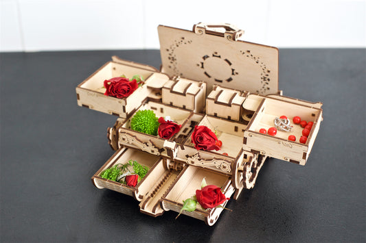 Spring decorating ideas to refresh your home with Ugears 3D wooden puzzles
