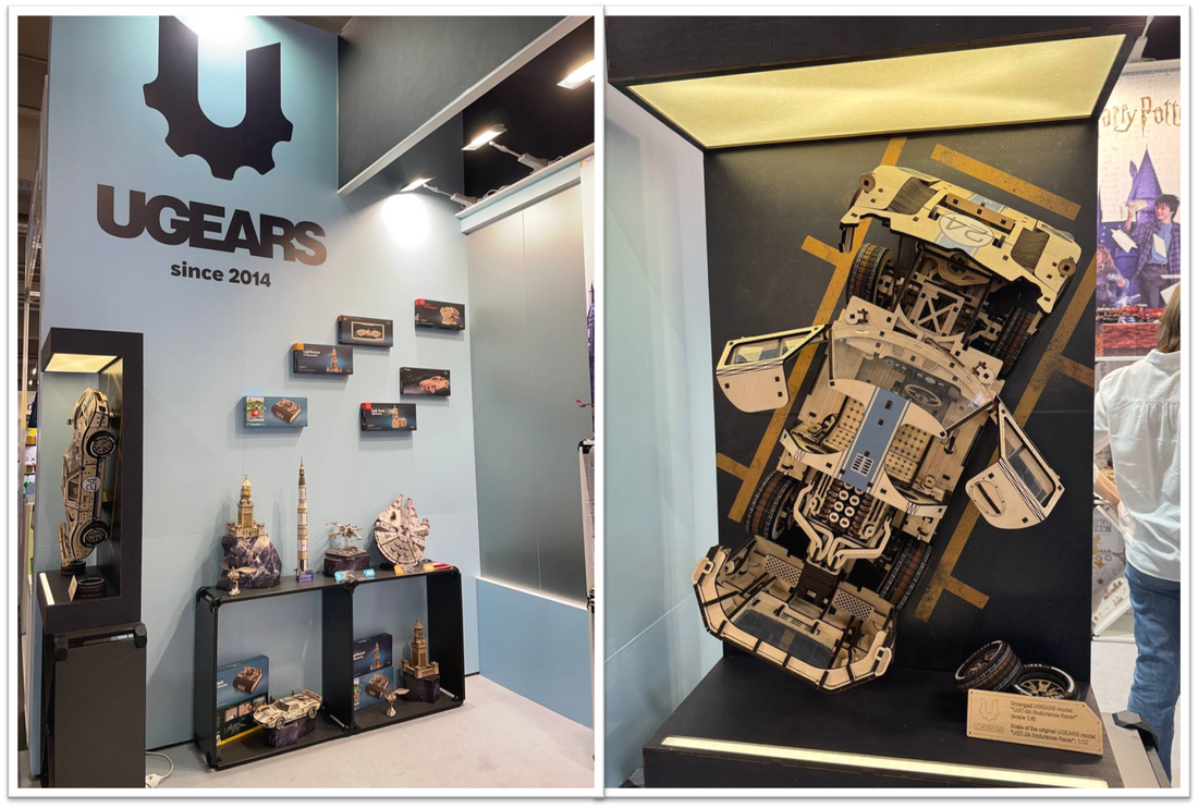 Gears, mechanicals, and great moments: UGEARS’ recap from Spielwarenmesse 2025