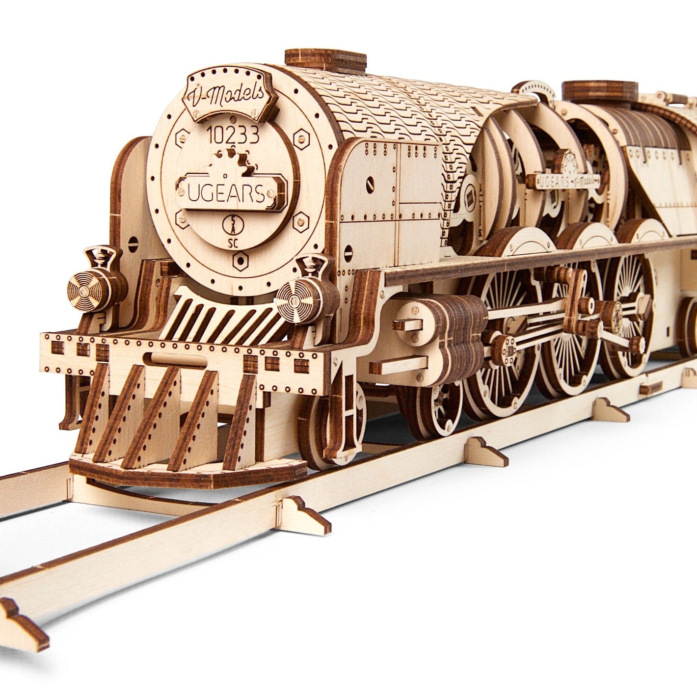 Tren de vapor V-Express con ténder