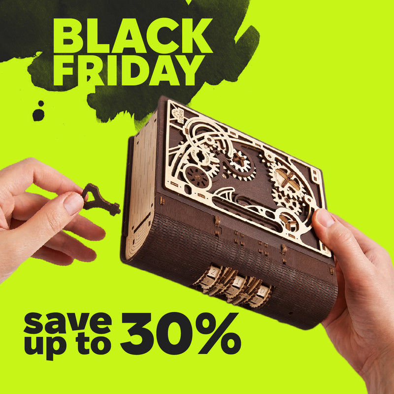 Ugears 3D wooden puzzles