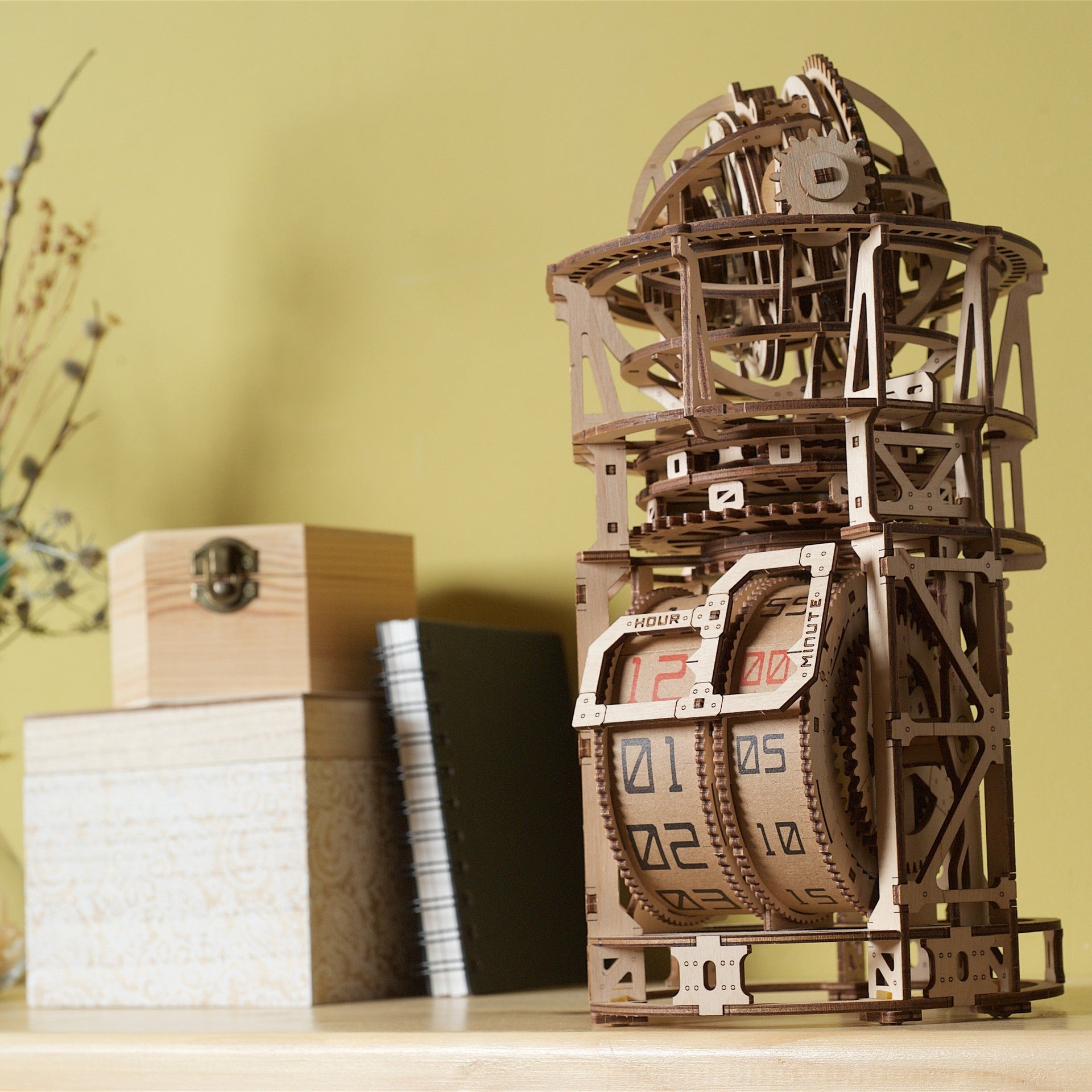 Ugears ユーギアーズ スカイウォッチャー トゥールビヨン テーブルクロック Amazon.com: UGEARS Wooden 3D Puzzles for Adults - Astronomer